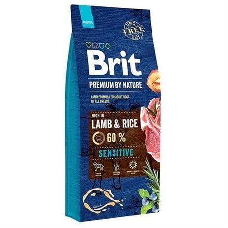 Brit Premium Sensitive Kuzulu Yetişkin Köpek Maması 15 Kg